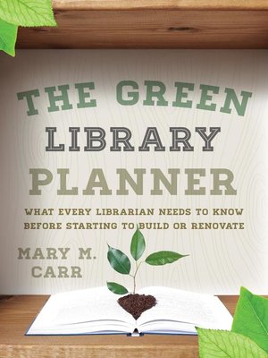 cover image of The Green Library Planner